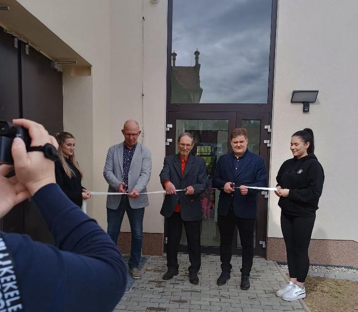 Slavnostní otevření přístavby sokolovny